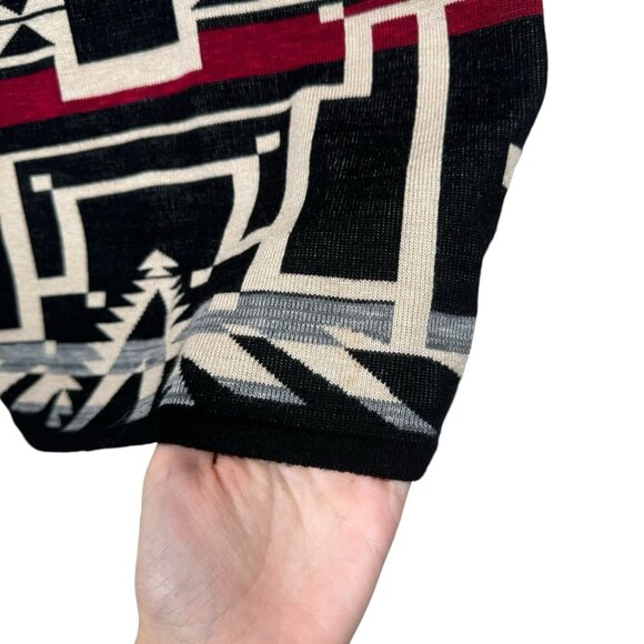 Ralph Lauren Denim & Supply Women's‎ Aztec Print 3/4 Sleeve Sweater Dress Size S - Picture 5 of 7